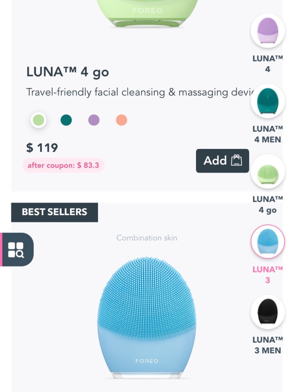 EUC Foreo Luna 3